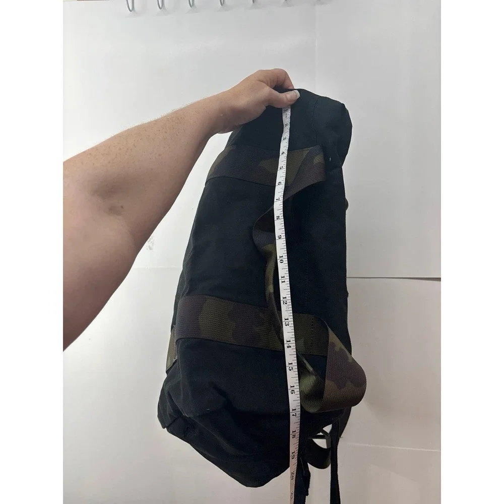 Black & Camo New Era Duffle Bag (9.5x10x17)